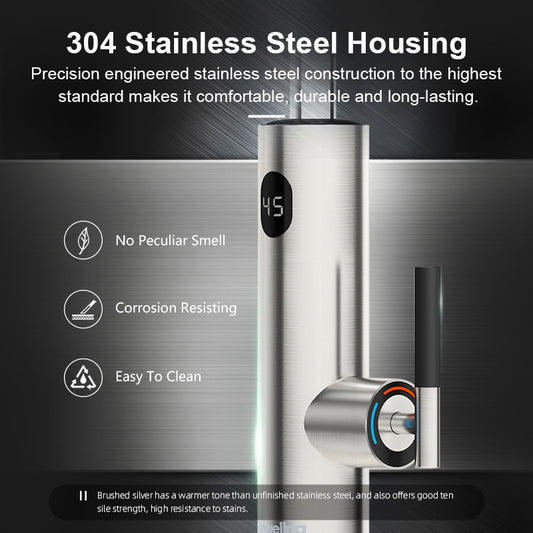 Stainless Steel Digital Display Electric Faucet